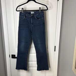 Frame Denim Indigo Boot Cut Jeans